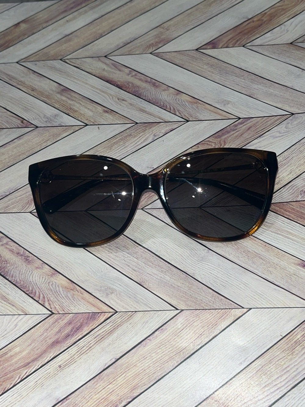 Michael Kors Marrakesh polarized tortoise shell Gradient sunglasses